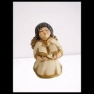 THUN ANGEL with book of love High cm 9.5 Original Italy Bolzano Ceramic