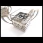 SALT & PEPPER SAUCERS table set by Matthew Linwood silver 800 1920s