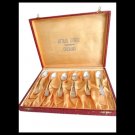 6 Sterling silver 925 SPOONS by silversmith Whiting Man. & Co. USA 1910