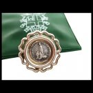 FATIMA RELIQUARY with RELIC medal pendant Earth of Fatima Portugal