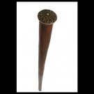 WALKING CANE with liquor shot handle engraved & bamboo stick
