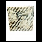 CINZANO wine WALL CLOCK Quartz in glass advertising clock Italy 1960s