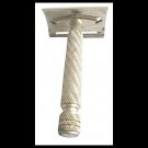 GILLETTE Model BRITISH ARISTOCRAT spiral tech razor 3 pieces shaving razor