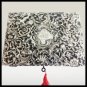 STERLING SILVER repousse & wood box Antique 1800s Made in England