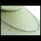 ALUNNO E STENDARDI necklace chain in sterling silver 925 Figaro Made in Italy ALUNNO E STENDARDI necklace chain in sterling silver 925 Figaro Made in Italy