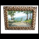 GINO LOSA oil painting Italy White House above LA CALDANA VALCUVIA 1931