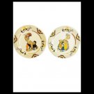 TYRRELL Barbara 2 metal plates set NDEBELE MOTIF Made in South Africa