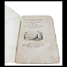 Avvertimenti Incamminamento di giovane alla PITTURA Libro Book Zanotti 1756