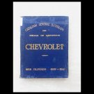 CHEVROLET 6 cylinders car Catalog Book 1929 - 1941 Spanish edition 1941 Book