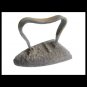 Antique vintage IRON for ironing in cast iron Made in Italy 1940s hand made