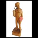 CARON wood sculpture Canada hand carved wood carpenter Paul Emil Caron
