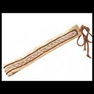 African Zulu ceremony TRIBAL BELT from South Africa with sea shells & beads