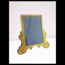 BRASS PICTURE FRAME with front glass Original early 1940s Liberty