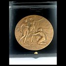 French BRONZE MEDAL L'Oeuvre Nationale Pro Patria by Mauquoy Orig 1927