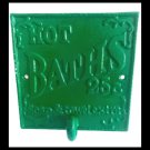 HOT BATHS ceramic tile Old Americana soap & towel in ceramic tile with hook HOT BATHS ceramic tile Old Americana soap & towel in ceramic tile with hook