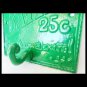 HOT BATHS ceramic tile Old Americana soap & towel in ceramic tile with hook