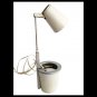 LAMPETTE Germany Desk table lamp light with extendable telescopic 1970s