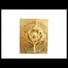 Italian bronze sculpture laminated gold L'albero Verde Italy