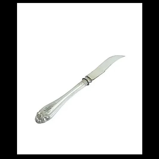 Serving cheese knife in sterling silver 925 Long cm 17 inches 6 1/2" 1930s