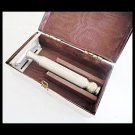 GILLETTE shaving razor model TECH Made in England In metal box 1960s