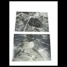SIRACUSA Aeronautic views 2 photographs 1936 Latomia del Paradiso WWII