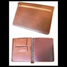 JOHN STERLING documents business leather folder pochette bag