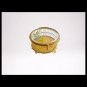 Brass pill box case Original from 1940s Made in Italy