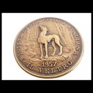 BRONZE MEDAL Rivista Civiltà Italiana Treccani Engraved by Teruggi
