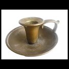 CANDLE HOLDER STICK Candlestick in brass Original 1950s