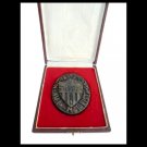 Saint CHRISTOPHER MEDAL in bronze from Spain 1974 In gift box Saint CHRISTOPHER MEDAL in bronze from Spain 1974 In gift box