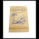 ALBUM of MOTOR CARS complete stickers album John Player & Sons 1936