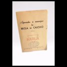 NABLA slide ruler book manual Edition 1952 Madrid Aprenda regla de calculo
