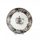 COLANDINE COLLANDINE by CA & Ceramic little round plate from early 1900s