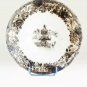 COLANDINE COLLANDINE by CA & Ceramic little round plate from early 1900s