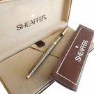 SHEAFFER IMPERIAL Soverein Diamond Reminder Clip gold 14K GF Ball Pen