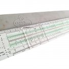 FABER CASTELL system Rietz slide ruler Model 57/89 Original 1970s