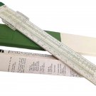 FABER CASTELL slide ruler Model 52/82 D Stab Original 1970s In box