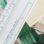 FABER CASTELL system Rietz slide ruler Model 57/87 Original 1960s In box with booklett