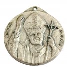 Pope JOHN PAUL II medal pendant Pope Wojtyla and Saint Christopher