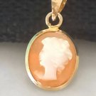 CAMEO pendant charm in shell and sterling silver Made in Italy Napoli CAMEO pendant charm in shell and sterling silver Made in Italy Napoli