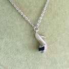 AMORE & BACI Argentieri Italy sterling silver 925 necklace Cinderella shoe pendant