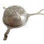 Tea strainer infuser in Electro Plated Nickel silver
