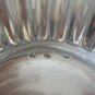 Jose Amor silversmith two floral petals trays cups in silver 800 Made in Israel