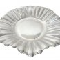 Jose Amor silversmith two floral petals trays cups in silver 800 Made in Israel