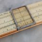 Slide ruler LAWRENCE Engineering Service Indiana USA 10B wood 1960s