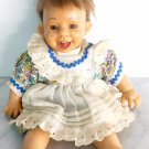 ROGEL Spain Collection doll vintage girl with freckles +clothes high cm 27
