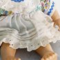 ROGEL Spain Collection doll vintage girl with freckles +clothes high cm 27