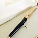 PELIKAN 30 ball point pen in rolled gold and black resin In gift box