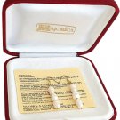 MAJORICA dangle pendant pearl earrings Original 1960s In gift box with certificate
