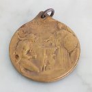Bronze medal pendant of the italian Postal and Telegraph service 1940s